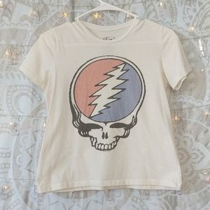Greatful dead crop shirt